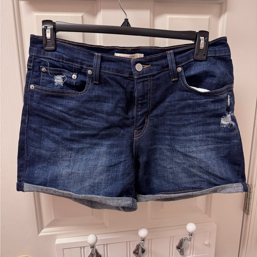 Levi’s Mid Length Jean Shorts
